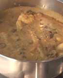 Fricandó de rape con setas