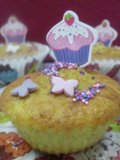 Una foto de Muffin con pasas de uvas al ron
