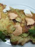 Omelette con endibias y quesos crema