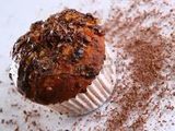 Cupckakes con chips de chocolate negro o blanco