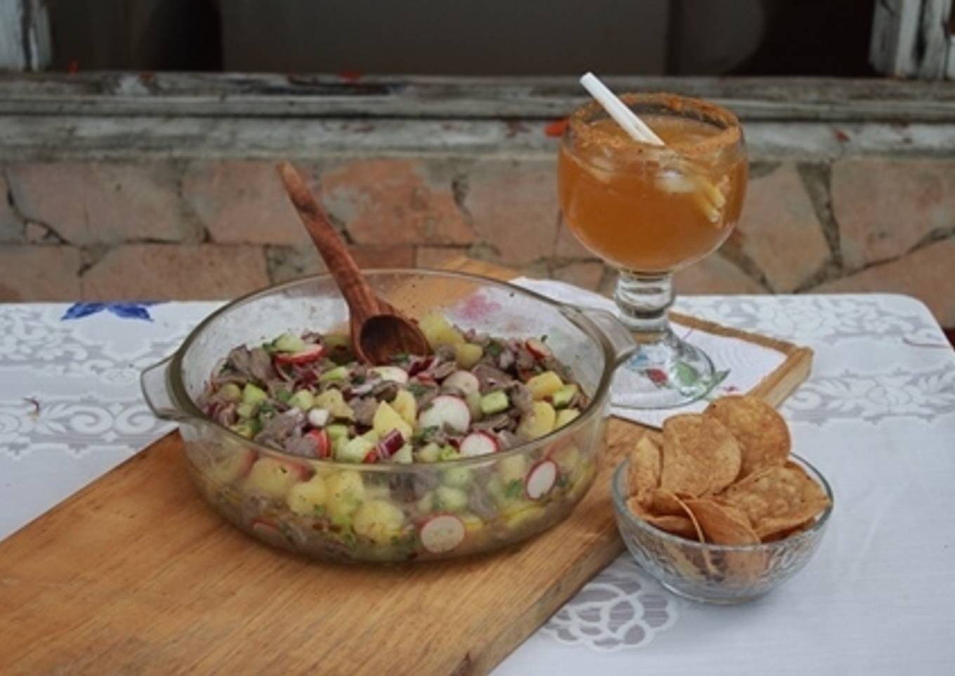 Ceviche de bistec