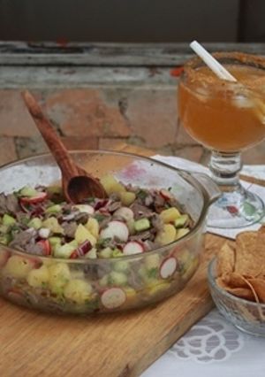 Una foto de Ceviche de bistec
