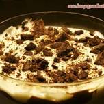 Copa de crema de mascarpone con Nutella y chocolate al peperoncino
