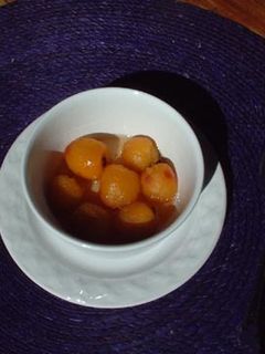 Una foto de Tejocotes en almibar