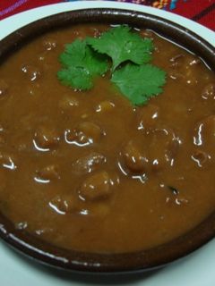Una foto de Sopa de frijoles