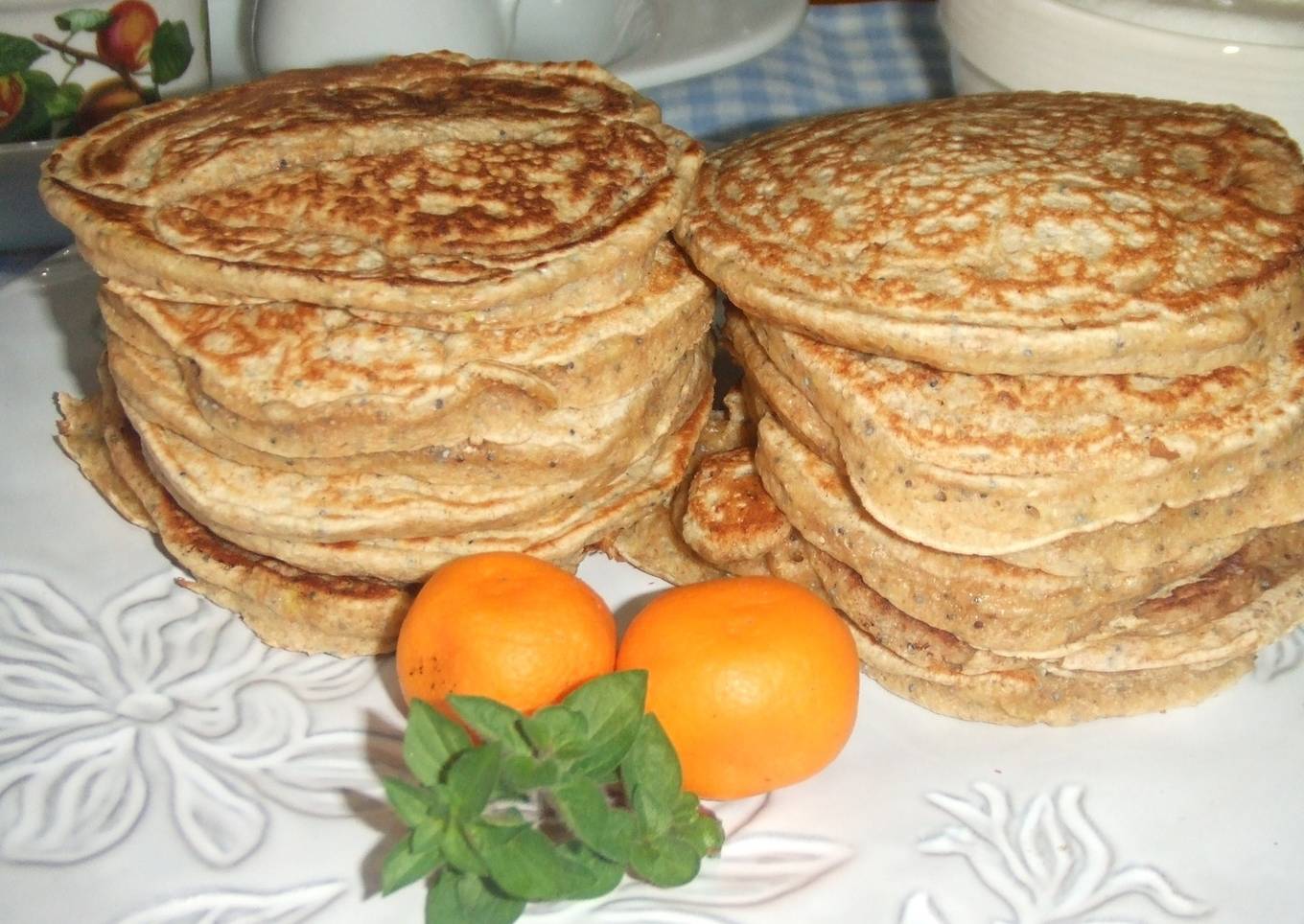 Tortitas de quinoa con semillas de amapola<br />