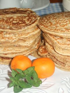 Una foto de Tortitas de quinoa con semillas de amapola