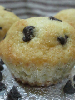 Una foto de Muffin con perlitas de chocolate negro