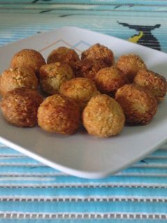 Una foto de Bolitas de falafel