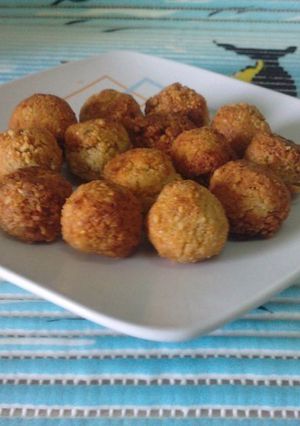 Una foto de Bolitas de falafel