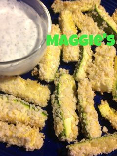 Una foto de Zucchini fritos