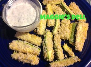 Una foto de Zucchini fritos