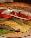 Hamburguesas caseras con variantes