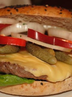 Una foto de Hamburguesas caseras con variantes