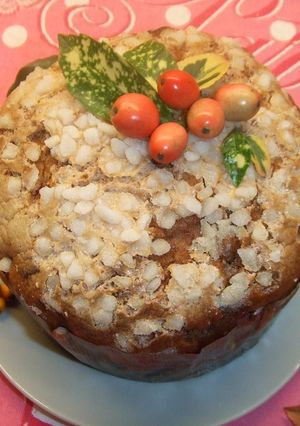 Una foto de Cake con cubierta azucarada de limón