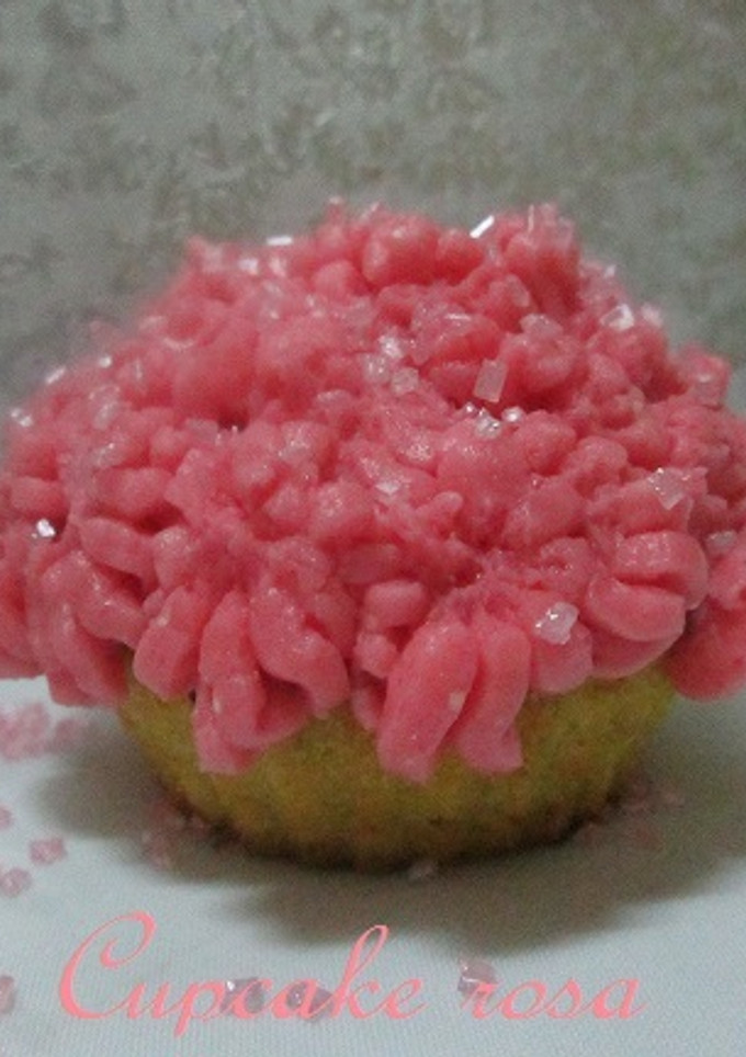 Una foto de Cupcake rosa