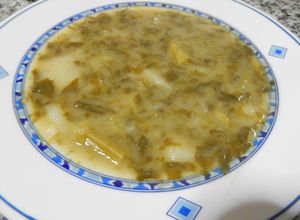 Una foto de Caldo gallego de grelos