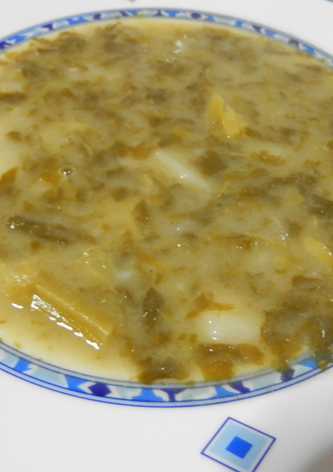 Una foto de Caldo gallego de grelos