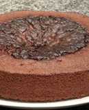 Bizcocho de chocolate y yogur natural