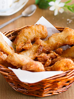 Una foto de Plátano frito estilo Thai