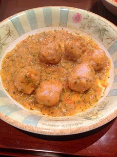 Una foto de Albóndigas de pollo sabrosas