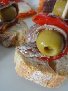 Una foto de Pintxo de anchoa