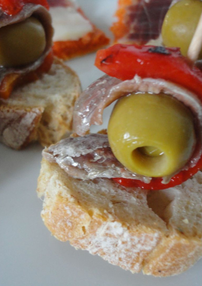 Una foto de Pintxo de anchoa