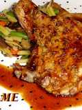 Pork Chops with Rosemary, Soy Sauce, and Honey