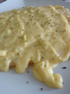 Una foto de Espárragos con salsa especial para espárragos