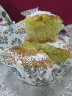 Una foto de Muffin de pera