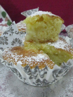 Una foto de Muffin de pera