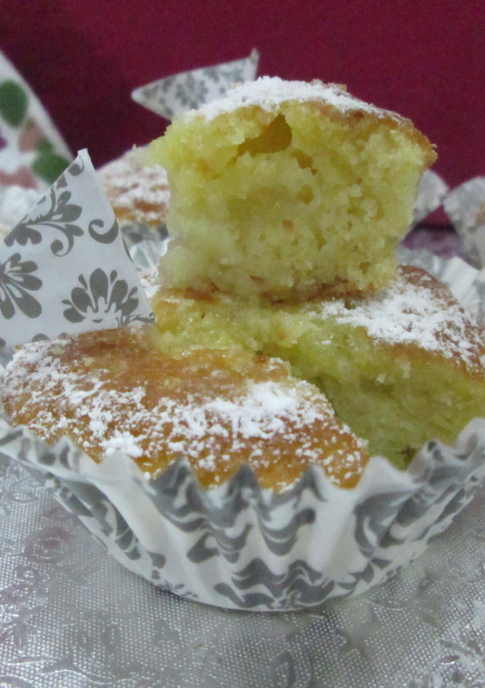 Una foto de Muffin de pera