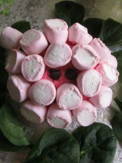 Una foto de Muffin de ovejitas con nubes