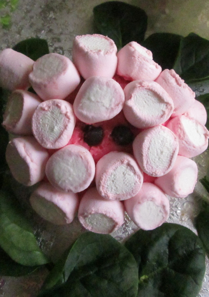 Una foto de Muffin de ovejitas con nubes