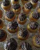 Minicupcakes de café y crema de avellanas