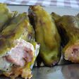 Pimientos italianos rellenos de carne