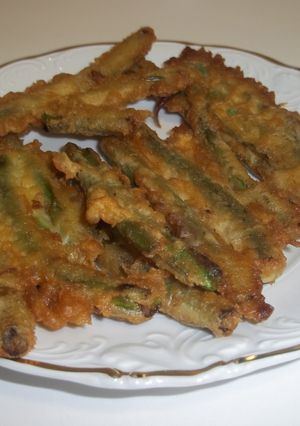 Una foto de Judías verdes con tempura
