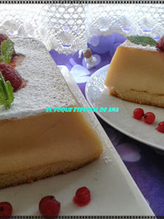 Una foto de Tarta inteligente de chocolate blanco