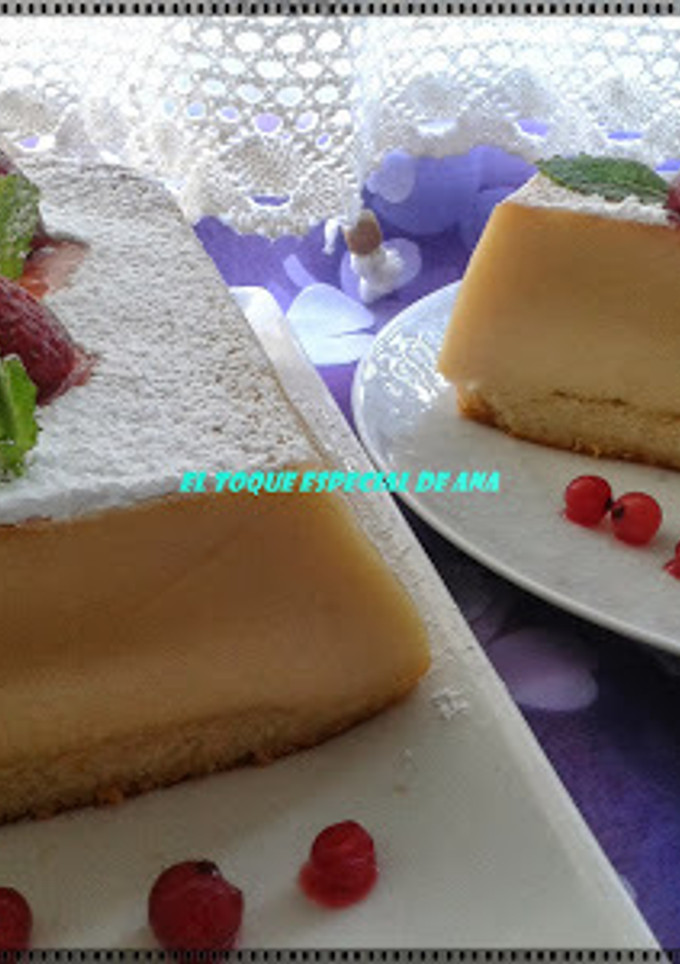 Una foto de Tarta inteligente de chocolate blanco