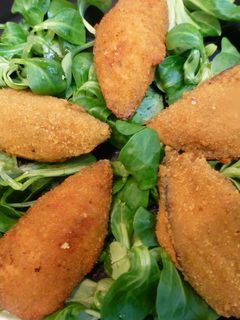 Una foto de Croquetas de mejillones o tigres
