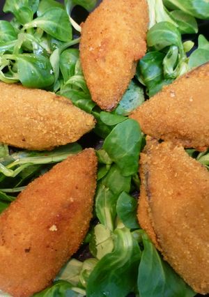 Una foto de Croquetas de mejillones o tigres