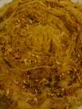 Ruffle milk pie (tarta de pasta philo)