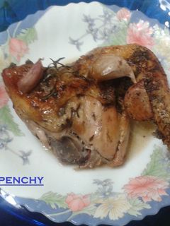 Una foto de Pollo con romero al aceto balsámico