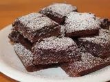 Brownies sin horno