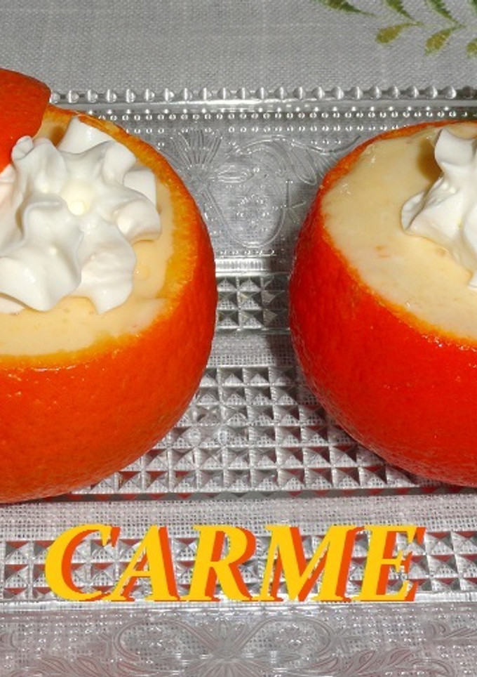 Una foto de Mandarinas rellenas