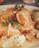 Bacalao con vino blanco