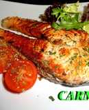 Salmón fresco a la plancha