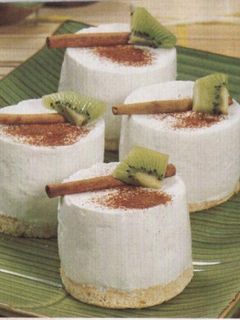 Una foto de Yoghurt helado con brandy