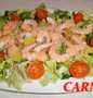 Receta Ensalada de lazos con langostinos  que Muy delicioso