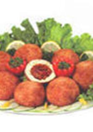 Una foto de Papas rellenas cubanas